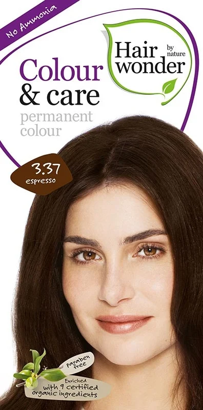 HENNA Hairwonder Colour & Care 3.37 brun espresso