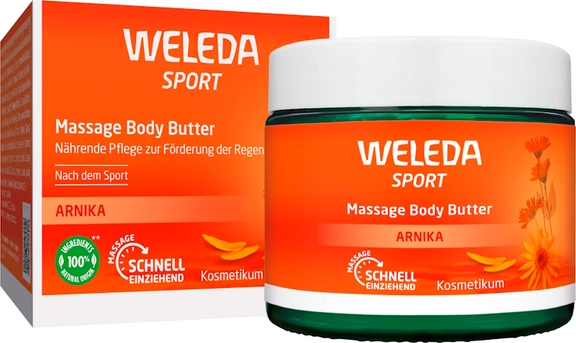WELEDA Sport Beurre de massage pour le corps Arnica 150ml