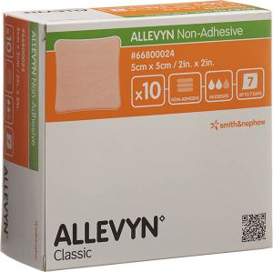 Allevyn Pansement Non-Adhésif 5x5cm 10 pièces Allevyn Pansement Non-Adhésif 5x5cm 10 pièces