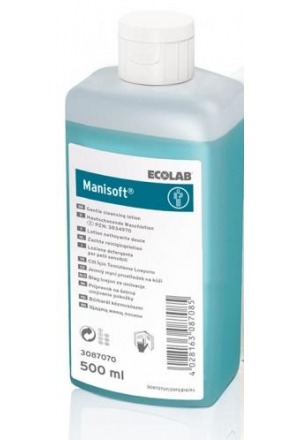 Lotion lavante MANISOFT pour un nettoyage des mains respectueux de la peau Fl 500ml