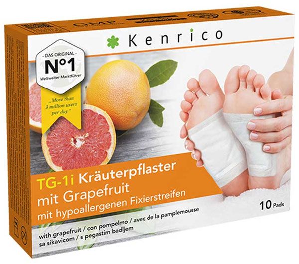 KENRICO Pansements aux herbes pamplemousse 10 pièces