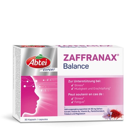 Abtei ZAFFRANAX Balance gélules 30 pièces Abtei ZAFFRANAX Balance gélules 30 pièces