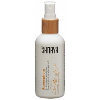 Sanaya Aroma & Fleurs de Bach Spray Atmosphère Bio 100ml Sanaya Aroma & Fleurs de Bach Spray Atmosphère Bio 100ml