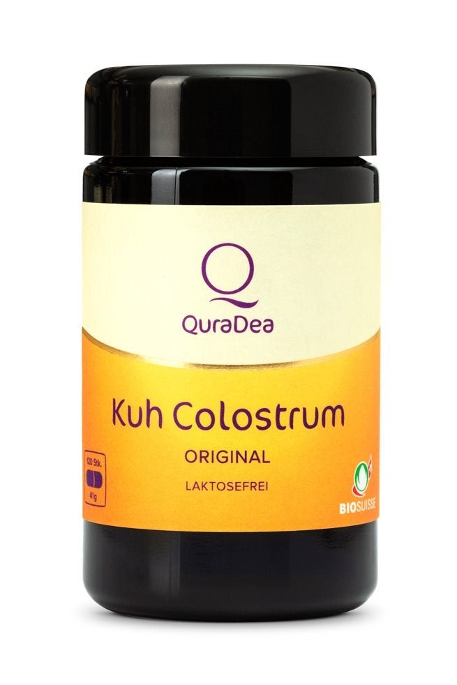 QuraDea Colostrum de Vache Original Capsules Bio pasteurisées 120 pièces