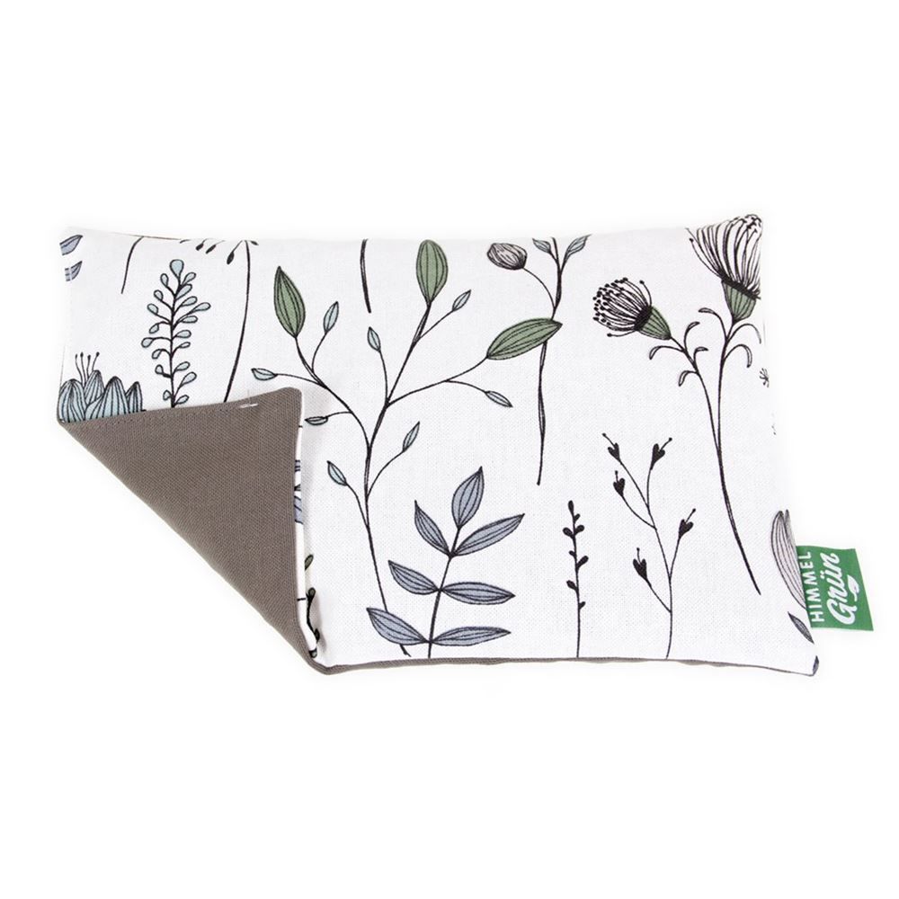 Himmelgrün Coussin aux pépins de raisin 30x20cm coquelicot