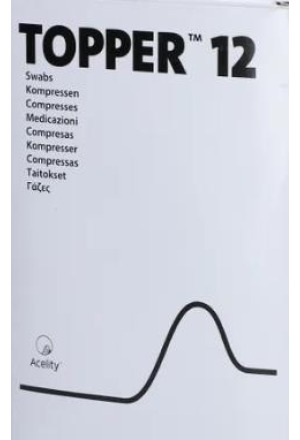 Topper 12 NW compresses 5x5cm stérile 45 Btl 2 pièces