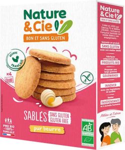 Nature & Cie Biscuits au beurre sans gluten 135 g