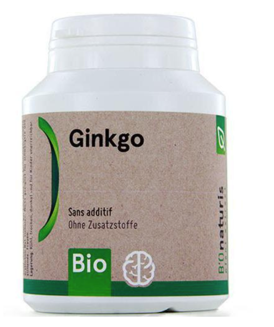 BIOnaturis Ginkgo gélules 200 mg Bio boîte 120 pièces