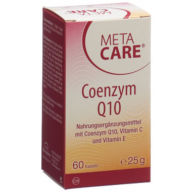 metacare Coenzyme Q10 gélules 60 pièces
