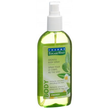 VOGT THERME ENERGY Spray pour le corps Thé vert 200ml VOGT THERME ENERGY Spray pour le corps Thé vert 200ml