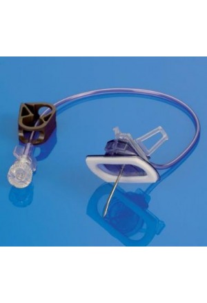 EZ HUBER Aiguille de sécurité 19Gx25mm avec ailette 25 pièces