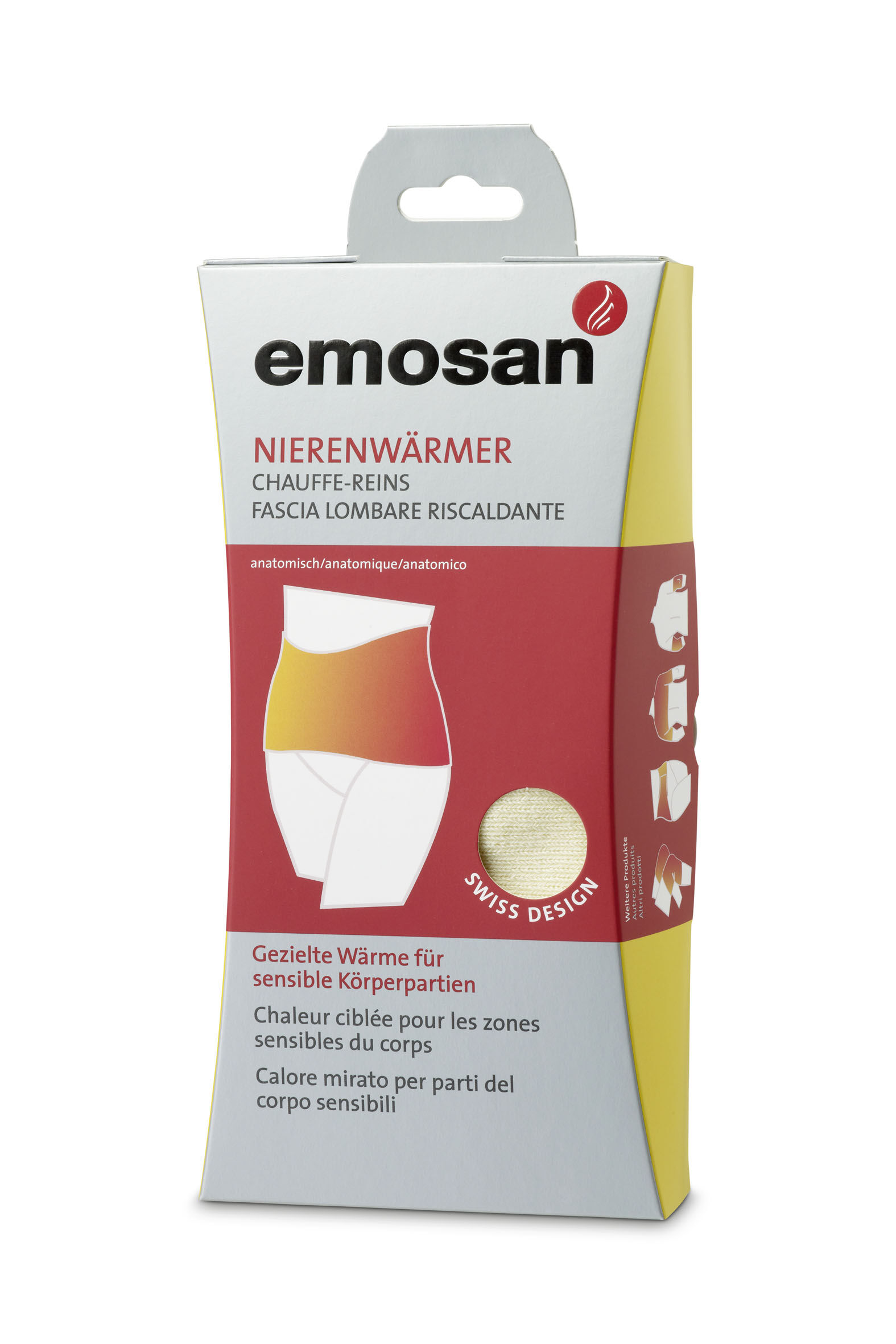 EMOSAN Chauffe-reins anatomique S écru