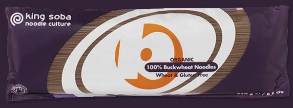 KING SOBA Pâtes au sarrasin sans gluten bio 250g