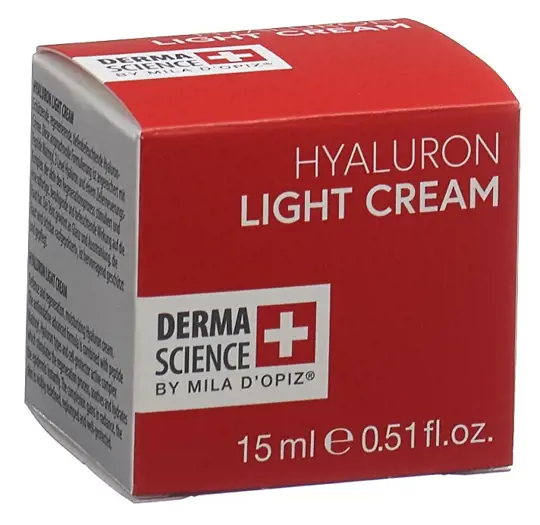 DERMASCIENCE Crème légère à l'Hyaluron, boîte 15ml