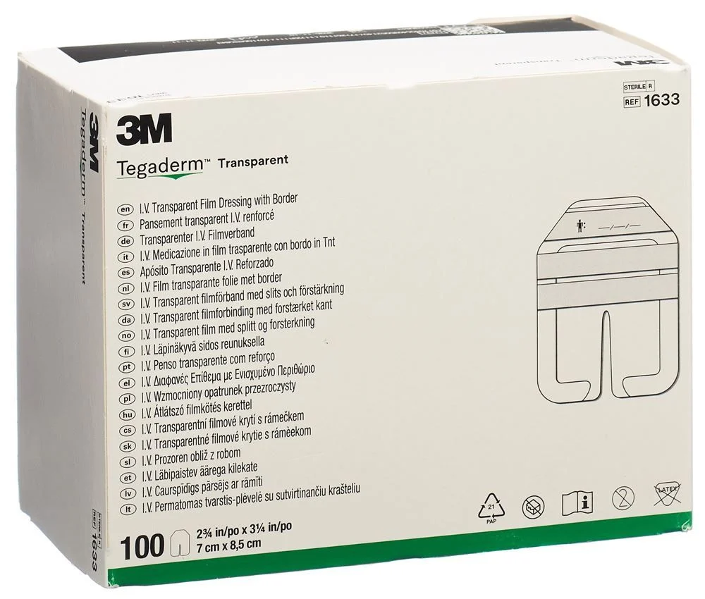 3M TEGADERM IV Advanced 7x8cm 100 3M TEGADERM IV Advanced 7x8cm 100