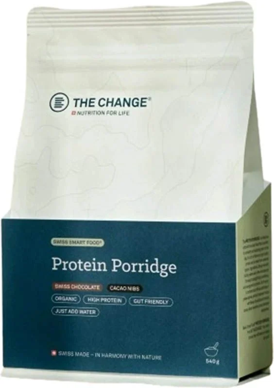 BE THE CHANGE Prot Porridge Choc Cac Ni Bio 540g