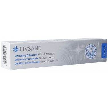 Livsane Dentifrice blanchissant 75ml Livsane Dentifrice blanchissant 75ml