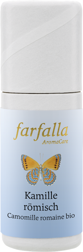 FARFALLA Camomille romaine Huile essentielle Bio Grand Cru 3ml FARFALLA Camomille romaine Huile essentielle Bio Grand Cru 3ml