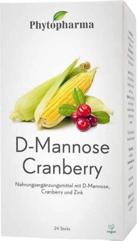Phytopharma D-Mannose Cranberry Stick 30 sticks Phytopharma D-Mannose Cranberry Stick 30 sticks