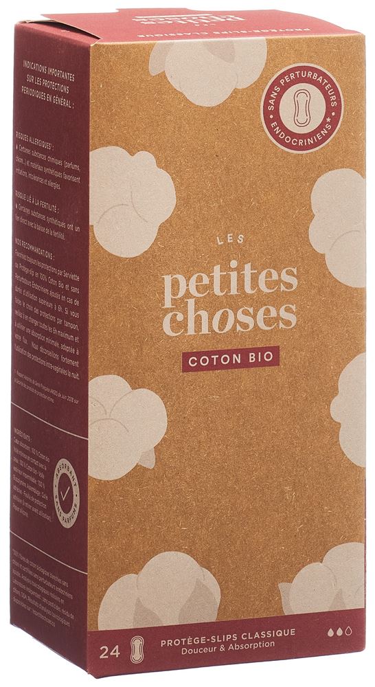 LES PETITES CHOSES Protège-slips Class Bio 24 pièces LES PETITES CHOSES Protège-slips Class Bio 24 pièces