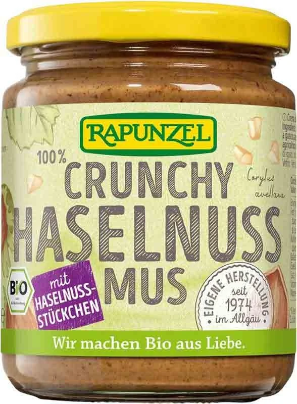 Rapunzel Crunchy Purée de noisettes 250 g