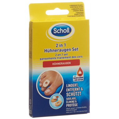 Kit cors 2en1 Scholl Kit cors 2en1 Scholl