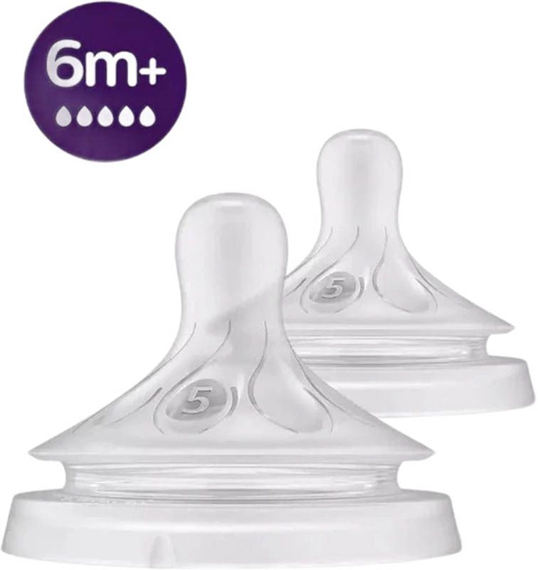 Philips AVENT tétine Natural Response Gr5 6M+ 2 pièces