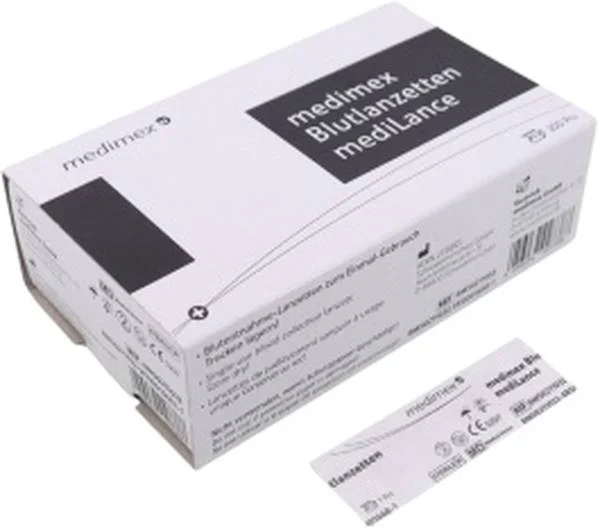 MEDIMEX Lancettes sanguines stériles 200 pièces