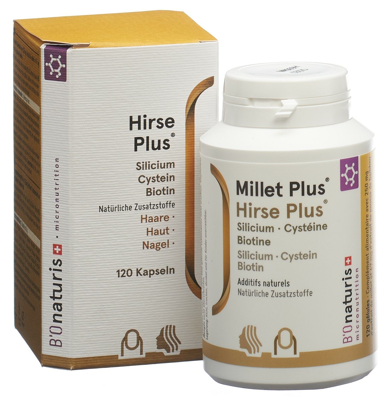 Gélules de millet plus BIOnaturis 120 gélules Gélules de millet plus BIOnaturis 120 gélules