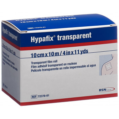 Hypafix transparent 10cmx10m rouleau non stérile