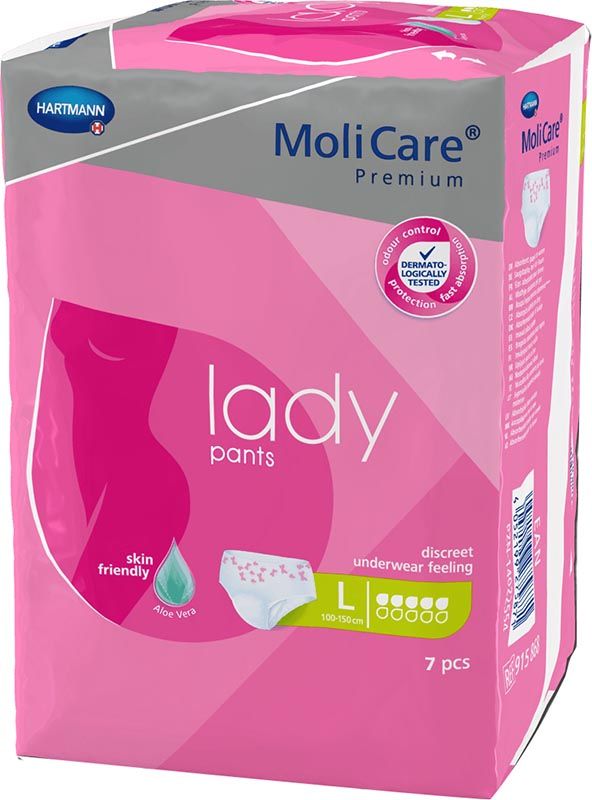 MOLICARE Lady Pants L 5 gouttes 7 pièces