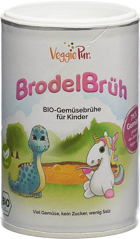 VeggiePur Brodel Bouillon Bio pour enfants 200g