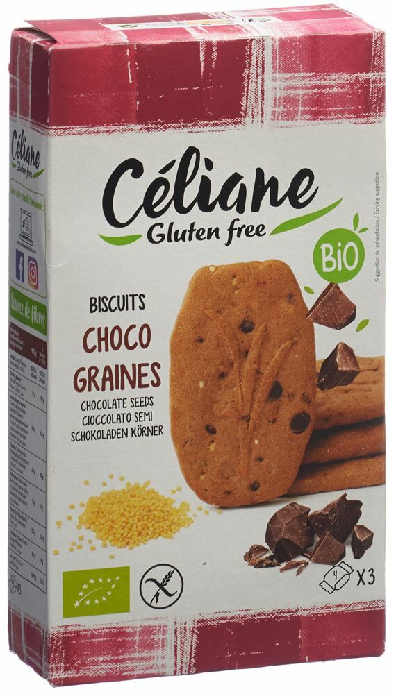 CELIANE Biscuits petit déjeuner sans gluten bio 150g