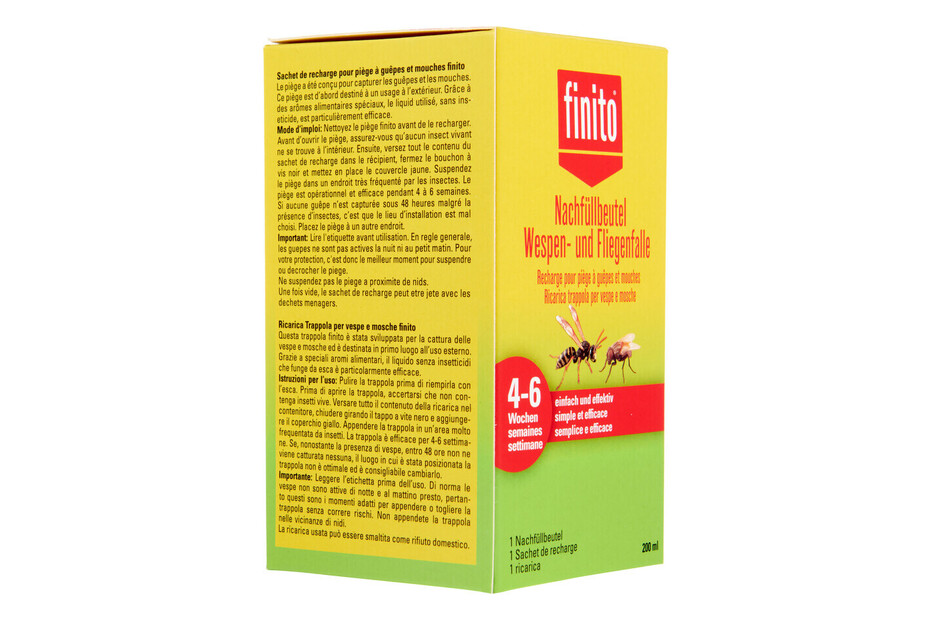 finito Piège à guêpes sachet de recharge 200ml
