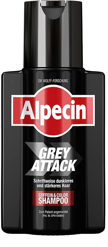 Alpecin Grey Attack Caffeine & Color Shampooing 200ml