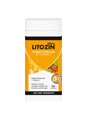 Litozin poudre de cynorrhodon gélules 120 pièces