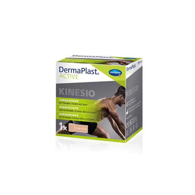 DermaPlast® Active Kinesiotape 5cmx5m couleur chair