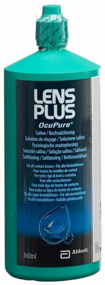 Solution saline Lens Plus OcuPure 360ml Solution saline Lens Plus OcuPure 360ml