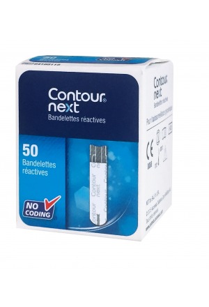 Capteurs CONTOUR NEXT (PI-APS) 50 pièces
