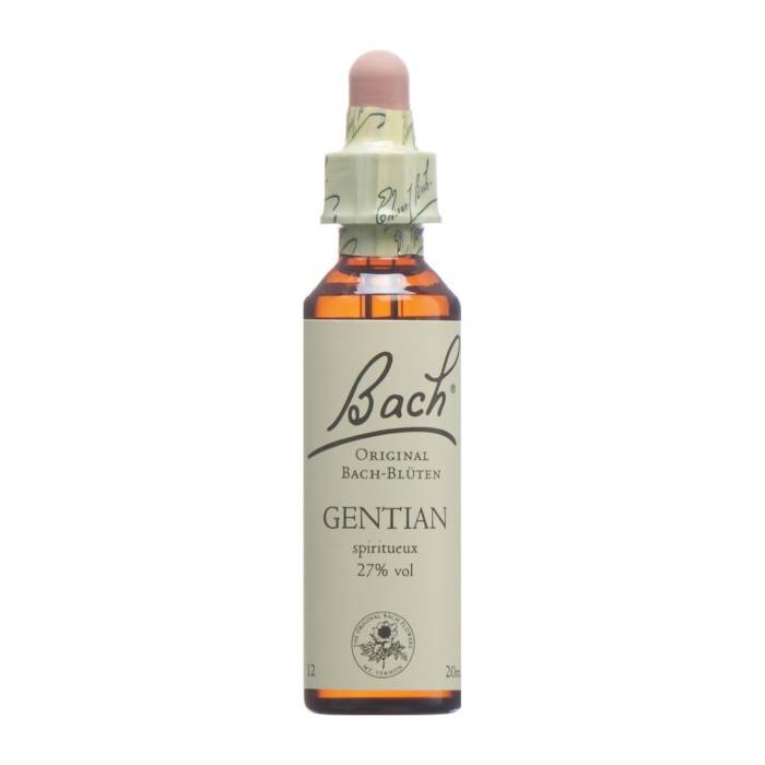 Fleurs de Bach® Original Gentian No12 20ml Fleurs de Bach® Original Gentian No12 20ml
