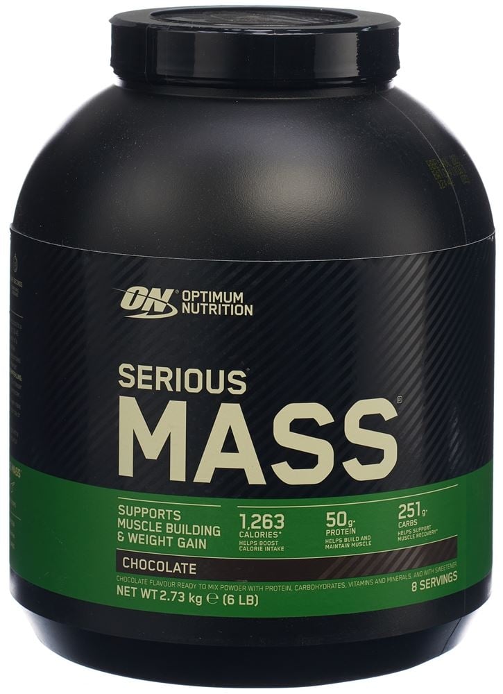 OPTIMUM Serious Mass Chocolate 6lb Ds 2730 g