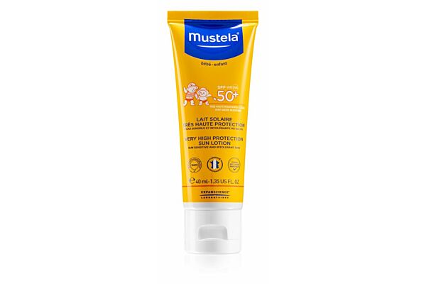 Mustela Lait solaire FPS50+ 40ml Mustela Lait solaire FPS50+ 40ml