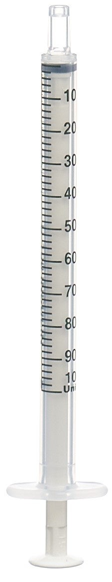 Seringue à insuline Codan 1ml Luer 100 pièces