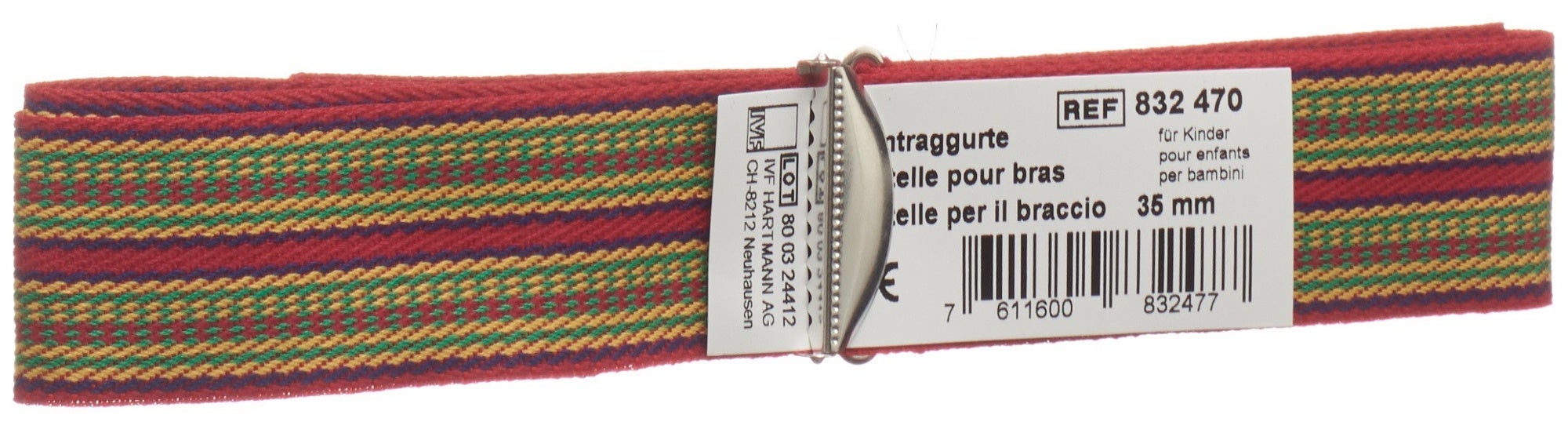 IVF sangle de bras pour enfants 150cmx35mm coloré
