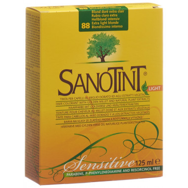 Sanotint Sensitive Light couleur de cheveux 88 blond clair intense