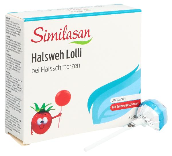 Similasan Maux de gorge sucette 8 pièces