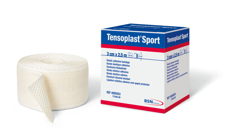 TENSOPLAST SPORT Tape élastique 6cmx2.5m