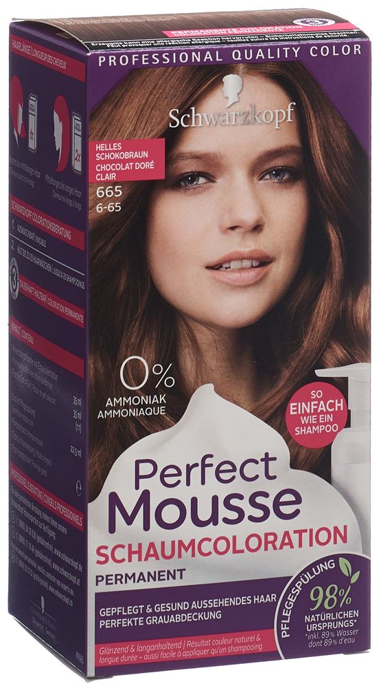 PERFECT MOUSSE 665 Brun chocolat clair