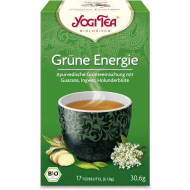 Yogi Tea Énergie verte 17 x 1.8g