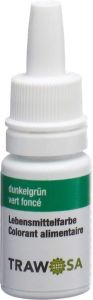 TRAWOSA Colorant alimentaire vert foncé 10 ml